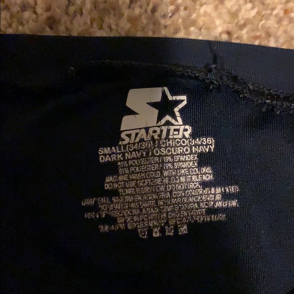 Navy Dri-fit starter workout shirt - Picture 4 of 5